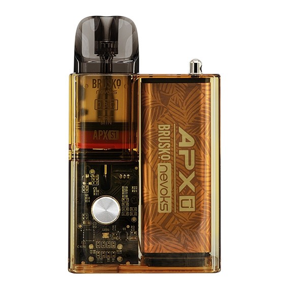 Электронная сигарета Brusko - APX C1 (Желтый Клен) купить в Самаре