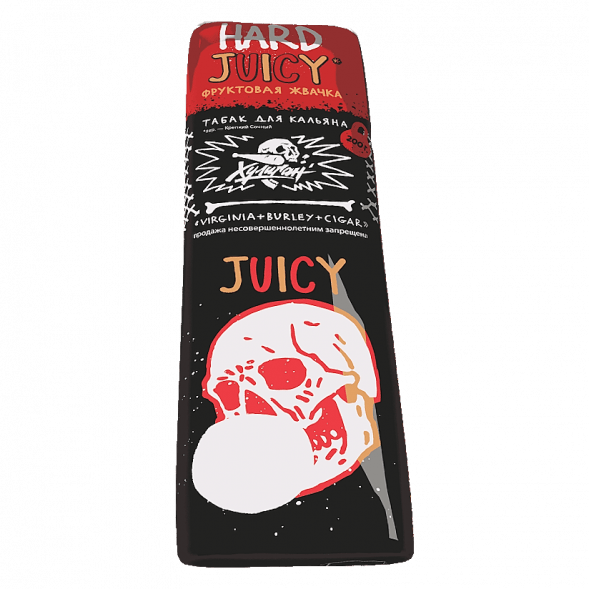 Табак Хулиган Hard - Juicy (Фруктовая Жвачка, 200 грамм) купить в Самаре
