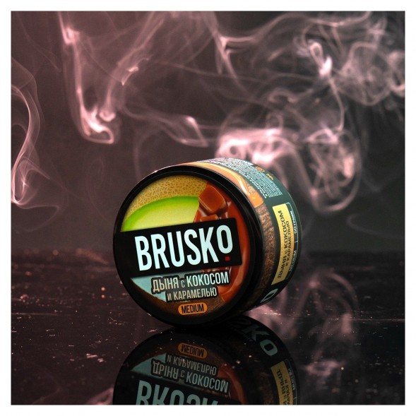 Смесь Brusko Medium - Дыня с Кокосом и Карамелью (50 грамм) купить в Самаре