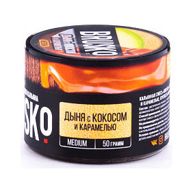 Смесь Brusko Medium - Дыня с Кокосом и Карамелью (50 грамм) купить в Самаре