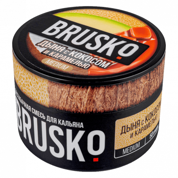 Смесь Brusko Medium - Дыня с Кокосом и Карамелью (50 грамм) купить в Самаре