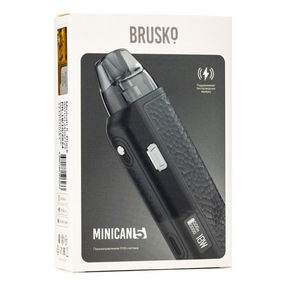 Электронная сигарета Brusko - Minican 5 (Чёрный) купить в Самаре