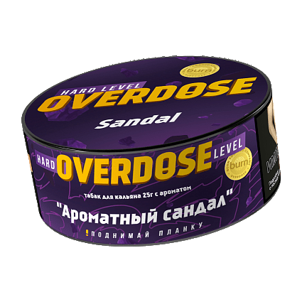 Табак Overdose - Sandal (Ароматный Сандал, 25 грамм) купить в Самаре