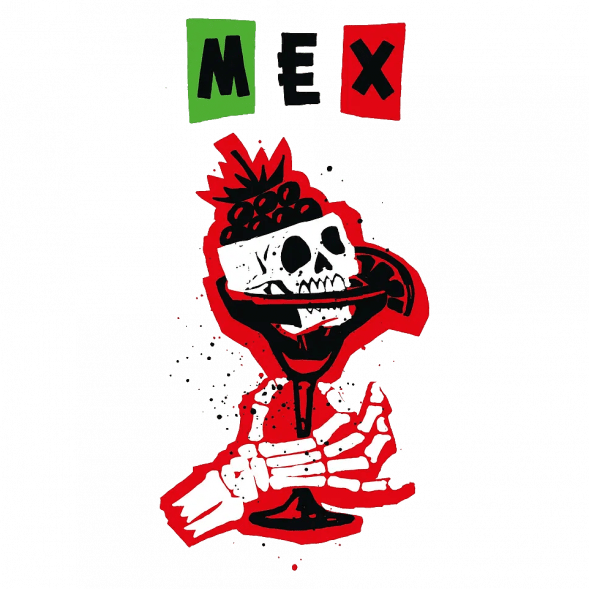 Табак Хулиган - MEX (Ежевичная Маргарита, 200 грамм) купить в Самаре