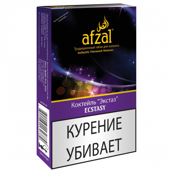 Табак Afzal - Ecstasy (Коктейль Экстаз, 40 грамм) купить в Самаре