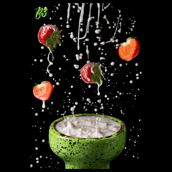 Табак B3 - Strawberry Yougurt (Клубничный Йогурт, 50 грамм) купить в Самаре