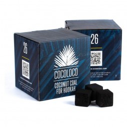 Уголь CocoLoco (26 мм, 64 кубика)