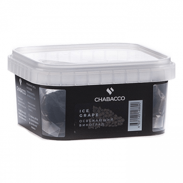 Смесь Chabacco MEDIUM - Ice Grape (Освежающий Виноград, 200 грамм) купить в Самаре