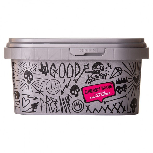 Табак Хулиган - Cherry Boom (Кислая Вишня, 200 грамм) купить в Самаре