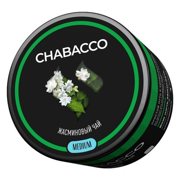 Смесь Chabacco MEDIUM - Jasmine Tea (Жасминовый Чай, 40 грамм) купить в Самаре
