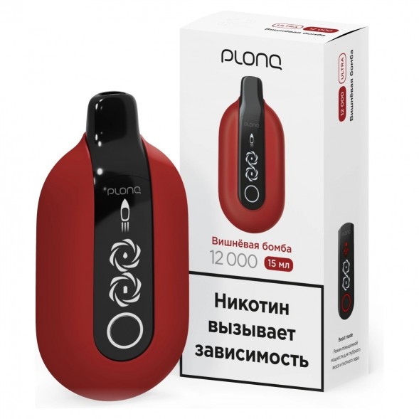 PLONQ ULTRA - Вишнёвая Бомба (12000 затяжек) купить в Самаре