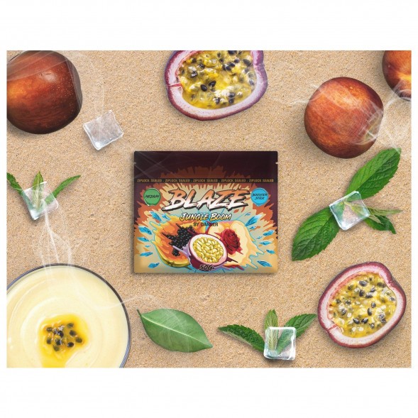 Смесь Blaze Medium - Jungle Boom (Тропические фрукты, 50 грамм) купить в Самаре