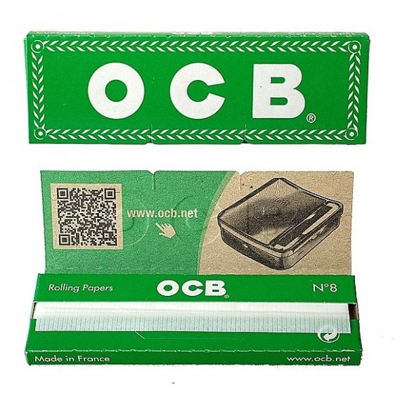 Бумага для самокруток OCB - №8 Green (50штук/50) купить в Самаре