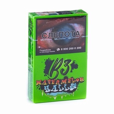 Табак B3 - Watermelon Halls (Арбузный Холлс, 50 грамм) купить в Самаре
