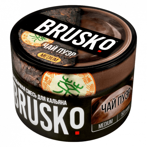 Смесь Brusko Medium - Чай Пуэр (50 грамм) купить в Самаре