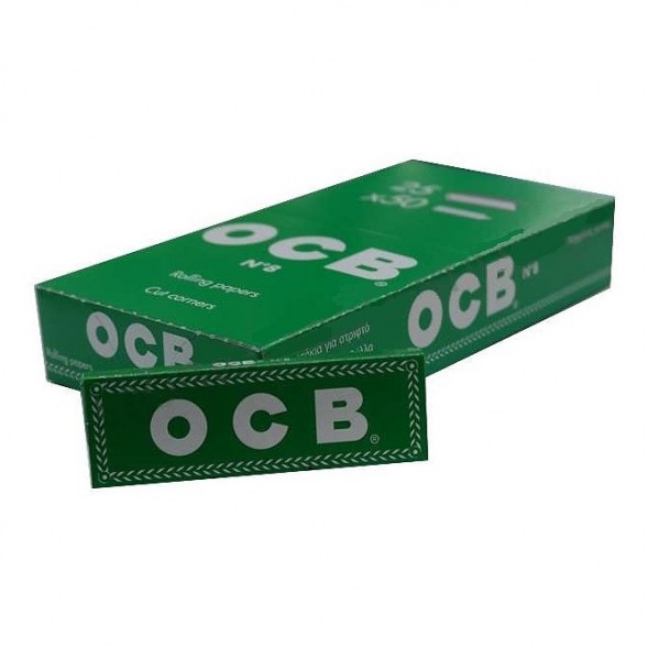 Бумага для самокруток OCB - №8 Green (50штук/25) купить в Самаре