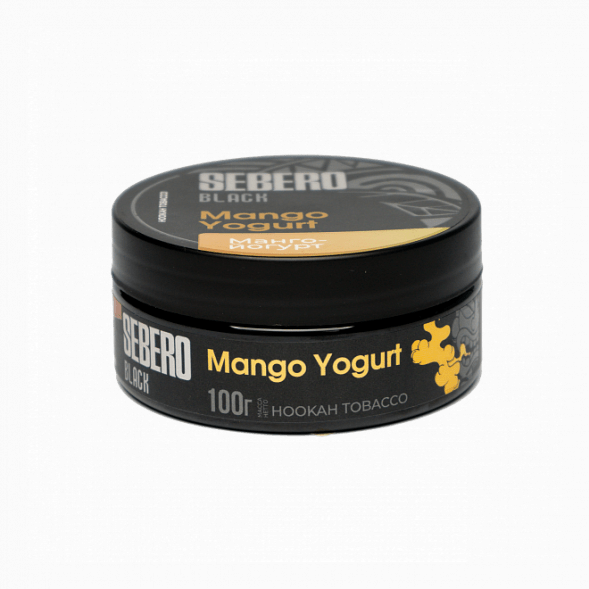 Табак Sebero Black - Mango Yogurt (Манговый Йогурт, 100 грамм) купить в Самаре
