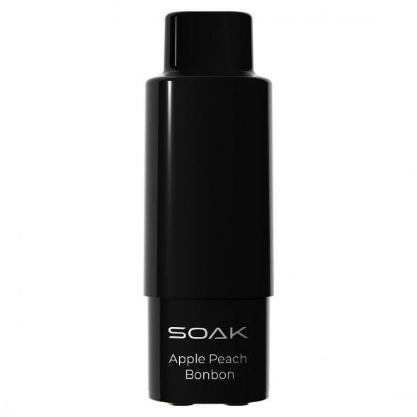 Картридж SOAK Q - Яблоко Персик (Apple Peach Bonbon, 3000 затяжек) купить в Самаре