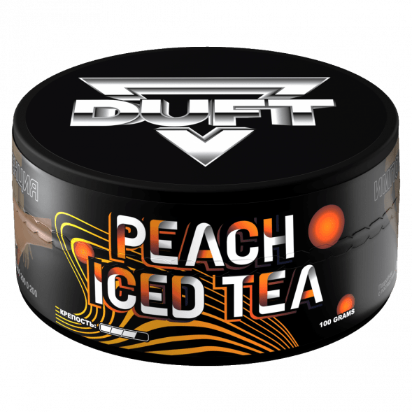 Табак Duft - Peach Iced Tea (Ледяной Персиковый Чай, 80 грамм) купить в Самаре