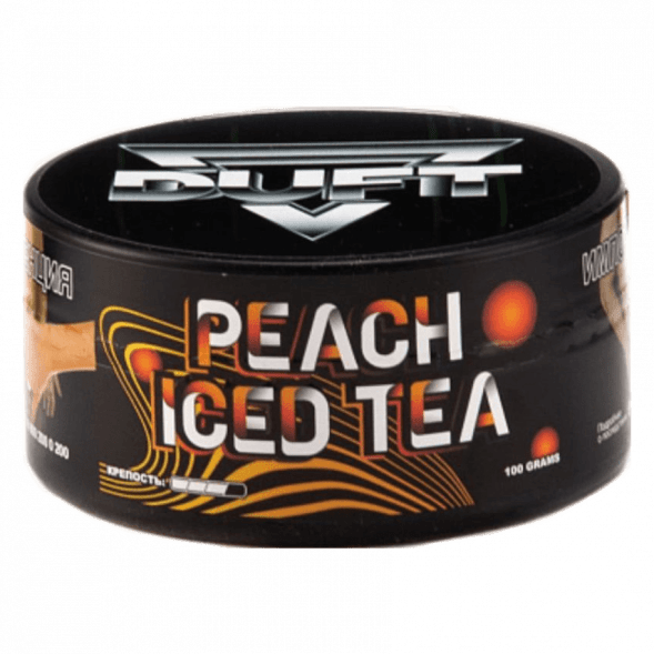 Табак Duft - Peach Iced Tea (Ледяной Персиковый Чай, 80 грамм) купить в Самаре
