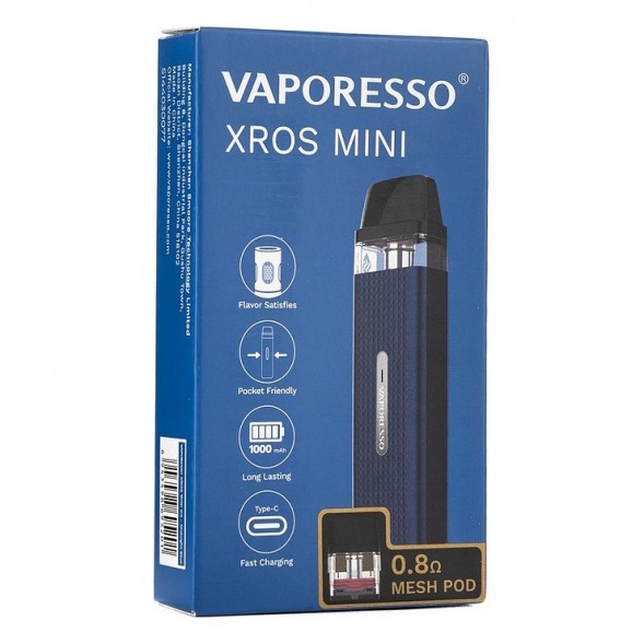 Электронная сигарета Vaporesso XROS Mini - Midnight Blue купить в Самаре