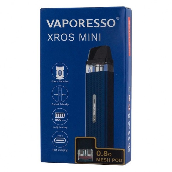 Электронная сигарета Vaporesso XROS Mini - Midnight Blue купить в Самаре