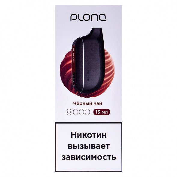 PLONQ MAX SMART - Чёрный Чай (8000 затяжек) купить в Самаре