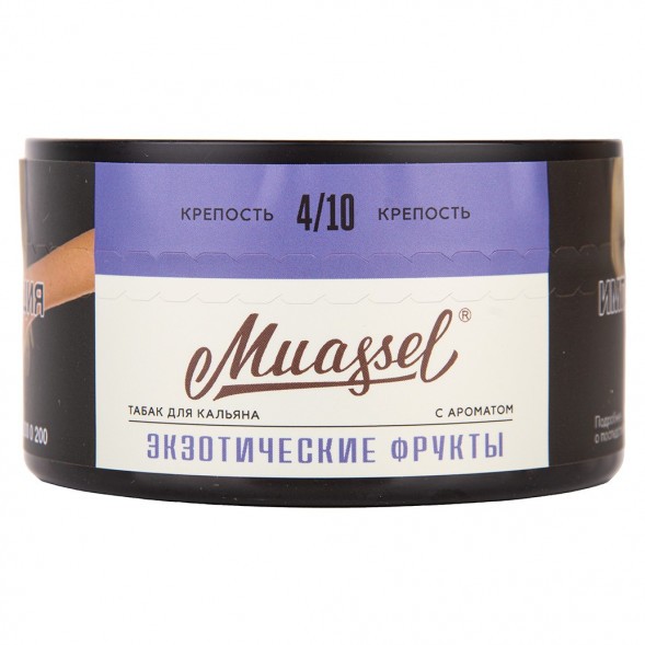 Табак Muassel Medium - Экзотические Фрукты (200 грамм) купить в Самаре