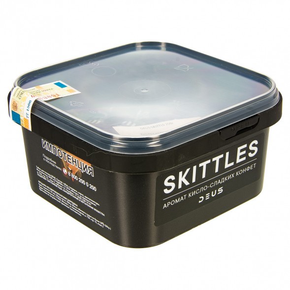Табак Deus - Skittles (Кисло-Сладкие Конфеты, 250 грамм) купить в Самаре