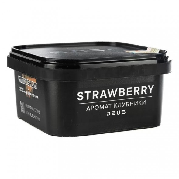 Табак Deus - Strawberry (Клубника, 250 грамм) купить в Самаре