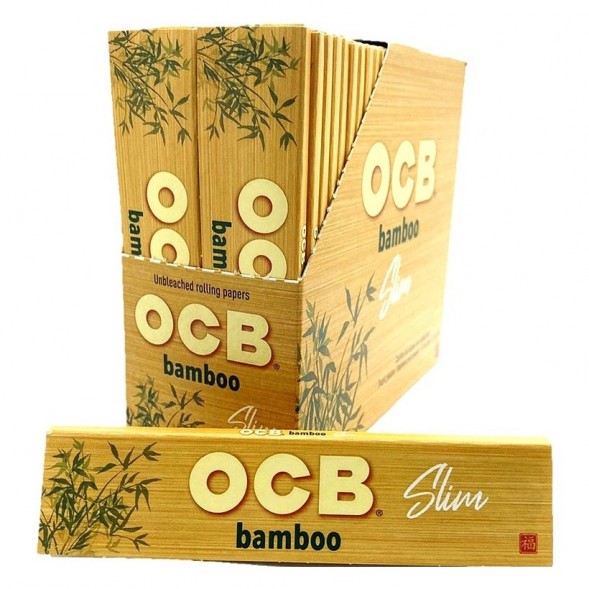 Бумага для самокруток OCB - SLIM Bamboo (32 штуки) купить в Самаре