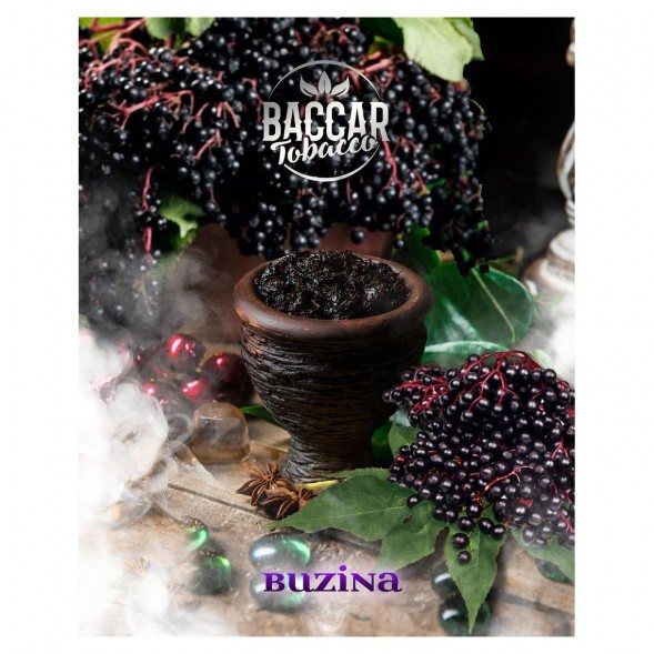 Табак Baccar Tobacco - Buzina (Бузина, 100 грамм) купить в Самаре