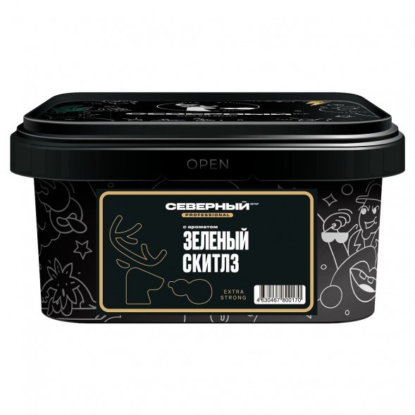 Табак Северный Professional - Зелёный Скитлз (200 грамм) купить в Самаре