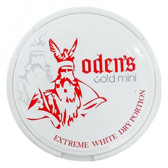 Табак жевательный ODENS - Cold Extreme White Dry Mini (9 грамм, Швеция) купить в Самаре