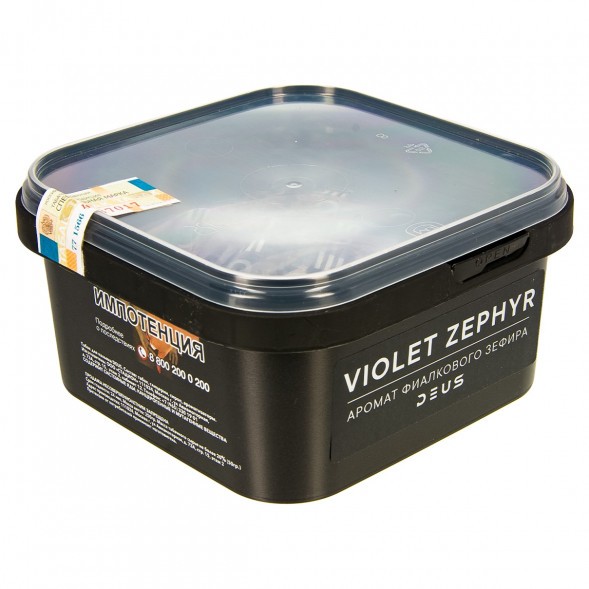 Табак Deus - Violet Zephyr (Фиалковый Зефир, 250 грамм) купить в Самаре
