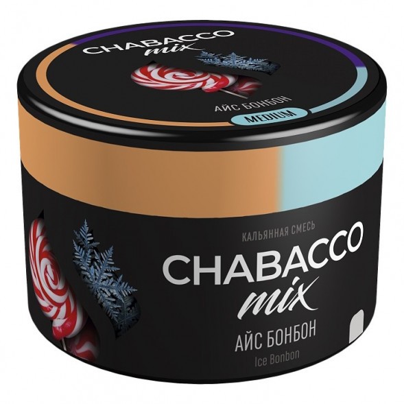 Смесь Chabacco MIX MEDIUM - Ice Bonbon (Айс Бонбон, 40 грамм) купить в Самаре