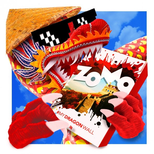 Табак Zomo - Dragon Wall (Драгон Волл, 50 грамм) купить в Самаре
