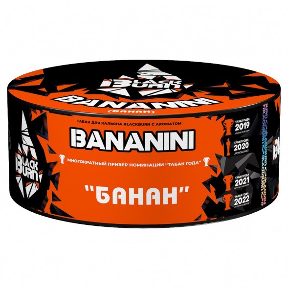 Табак BlackBurn - Bananini (Банан, 100 грамм) купить в Самаре