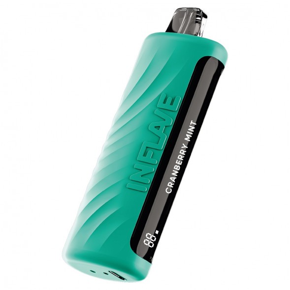 INFLAVE OMEGA - Клюква Мята (Cranberry Mint, 10000 затяжек) купить в Самаре