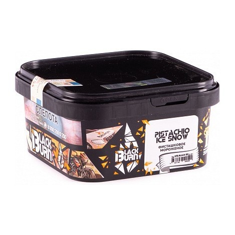 Табак BlackBurn - Pistachio Ice Snow (Фисташковый Ледовый Снег, 200 грамм) купить в Самаре