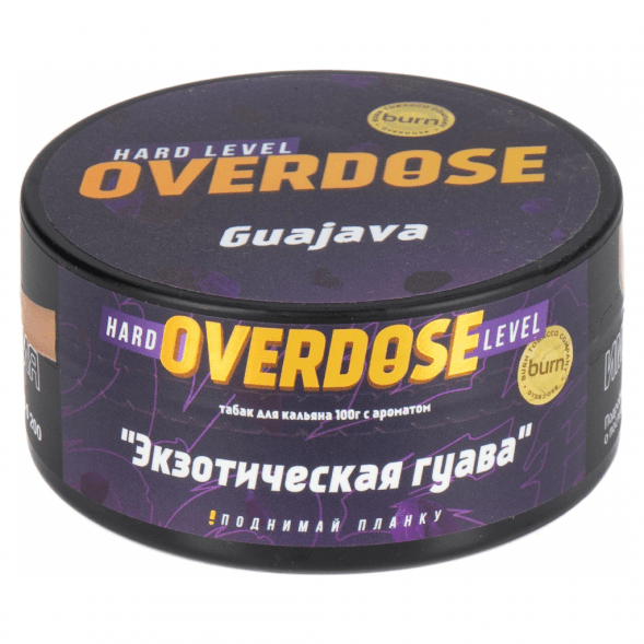 Табак Overdose - Guajava (Экзотическая Гуава, 100 грамм) купить в Самаре