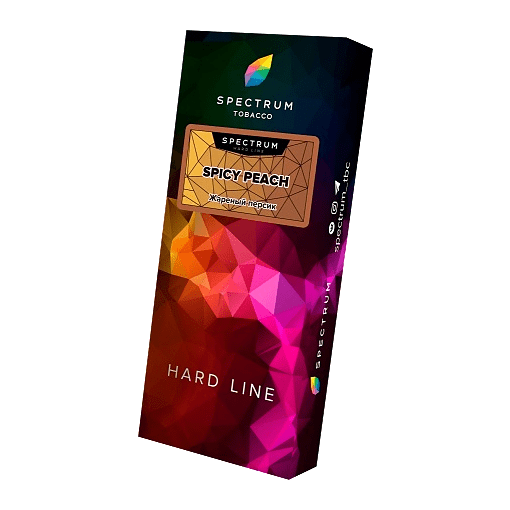 Табак Spectrum Hard - Spicy Peach (Жареный Персик, 100 грамм) купить в Самаре