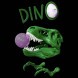 Табак Хулиган Hard - DINO (Мятная Жвачка, 200 грамм) купить в Самаре