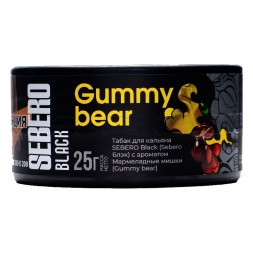 Табак Sebero Black - Gummy Bear (Мармеладные Мишки, 25 грамм)