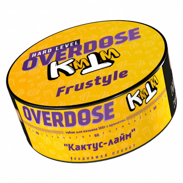 Табак Overdose - Frustyle (Кактус-Лайм, 100 грамм) купить в Самаре