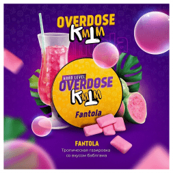 Табак Overdose - Fantola (Тропическая Газировка, 100 грамм)