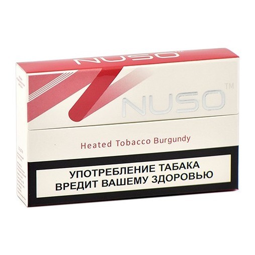 Стики NMATE NUSO - BURGUNDY (Ром, блок - 10 пачек) купить в Самаре