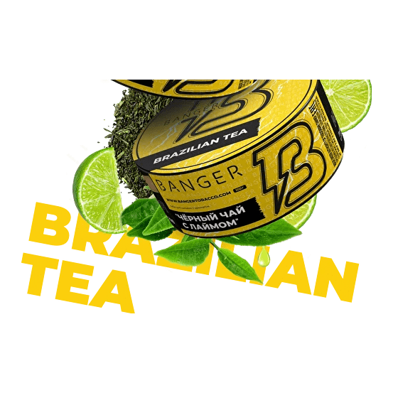 Табак Banger - Brazilian Tea (Чёрный Чай с Лаймом, 100 грамм) купить в Самаре