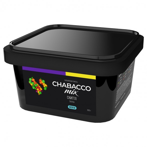 Смесь Chabacco MIX MEDIUM - Skittle (Скиттл, 200 грамм) купить в Самаре