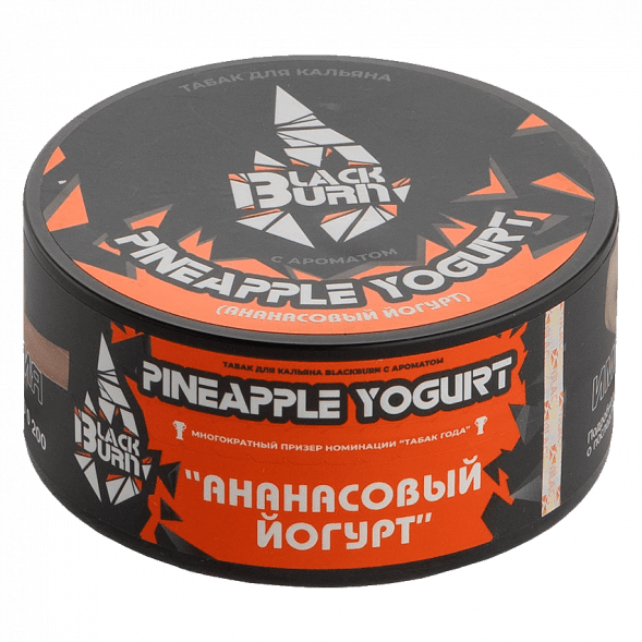 Табак BlackBurn - Pineapple Yogurt (Ананасовый Йогурт, 100 грамм) купить в Самаре